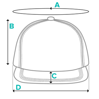 Casquette à Visière Plate OAQ